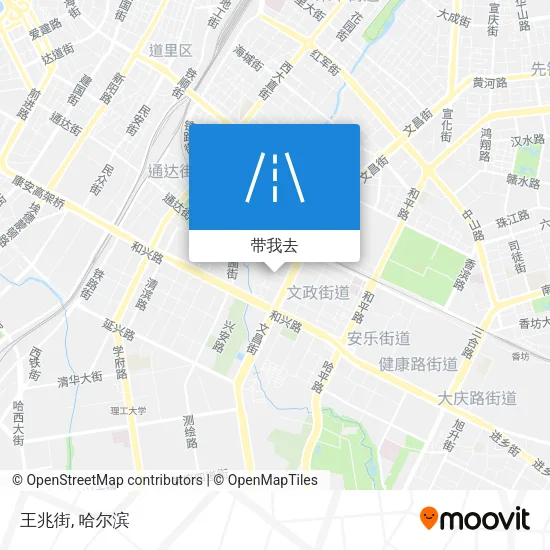 王兆街地图