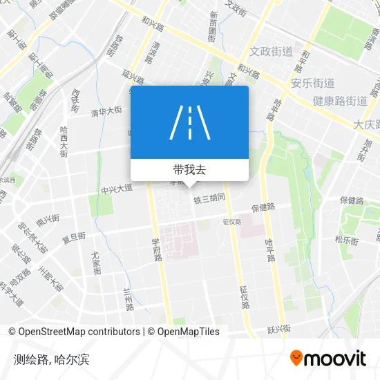 测绘路地图