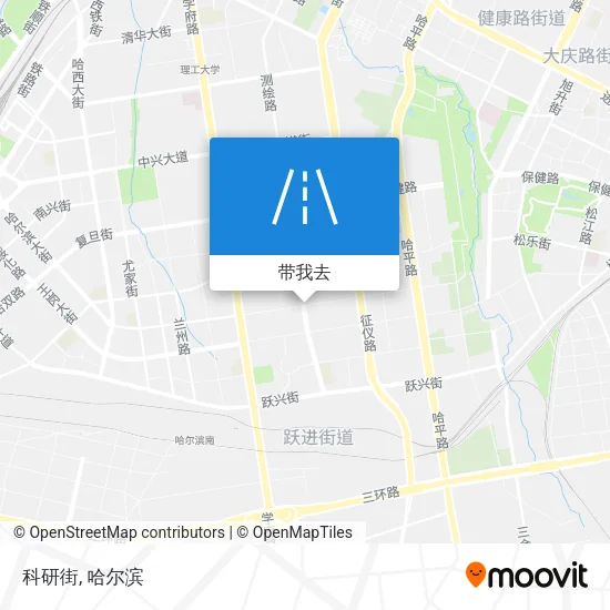科研街地图