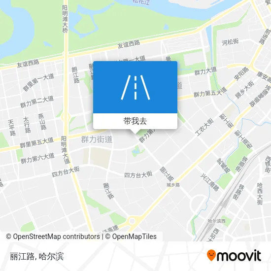 丽江路地图