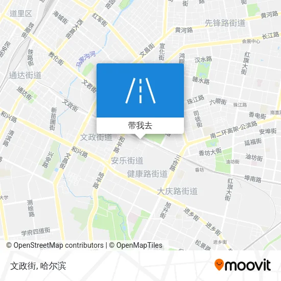 文政街地图
