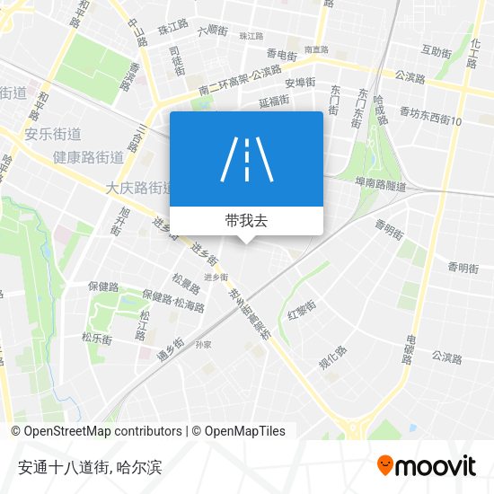 安通十八道街地图