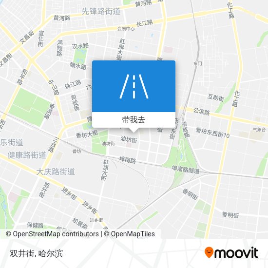 双井街地图