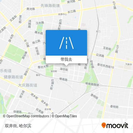 双井街地图