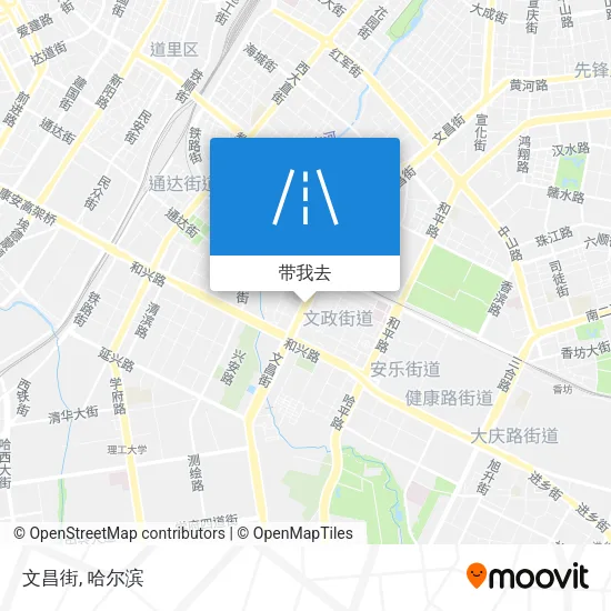 文昌街地图