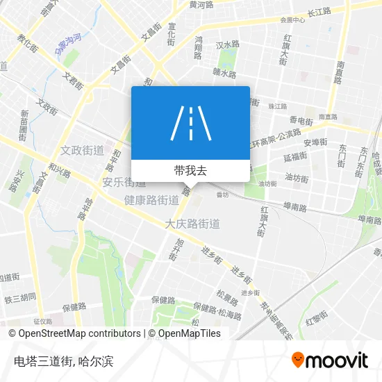 电塔三道街地图