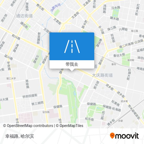 幸福路地图