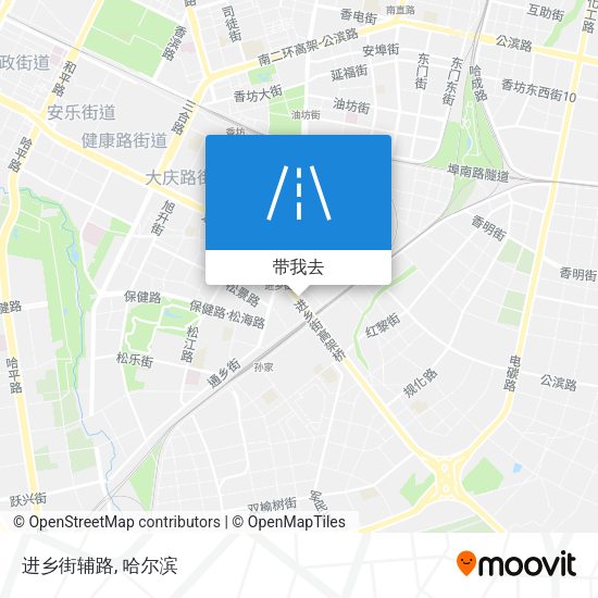 进乡街辅路地图