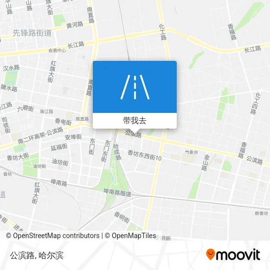 公滨路地图