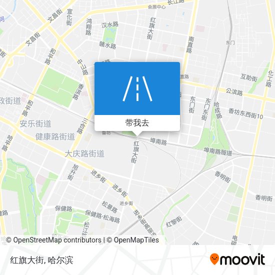 红旗大街地图