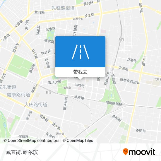 咸宜街地图