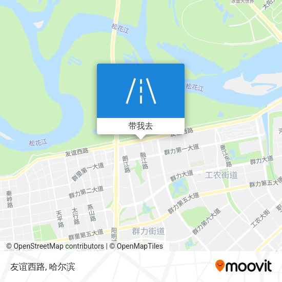 友谊西路地图