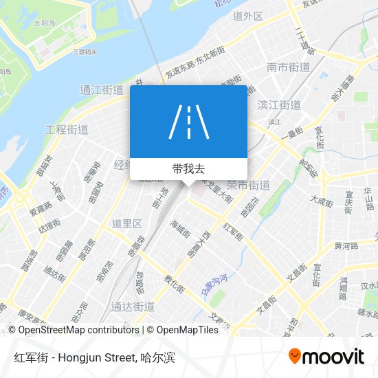 红军街 - Hongjun Street地图