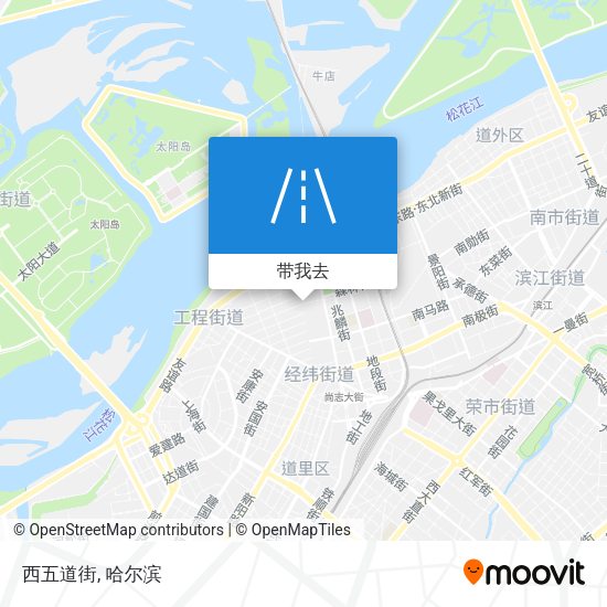 西五道街地图