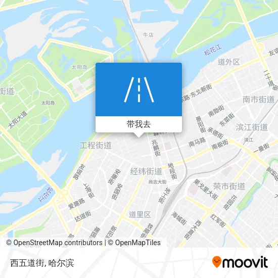 西五道街地图