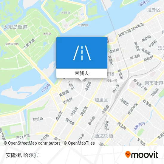 安隆街地图