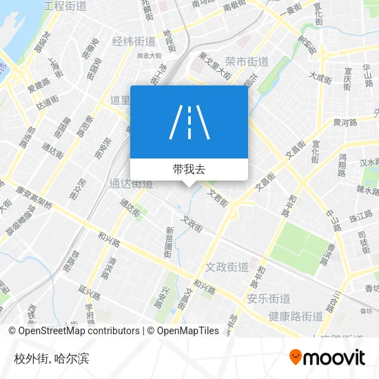 校外街地图