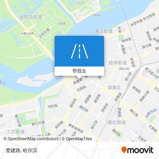 爱建路地图