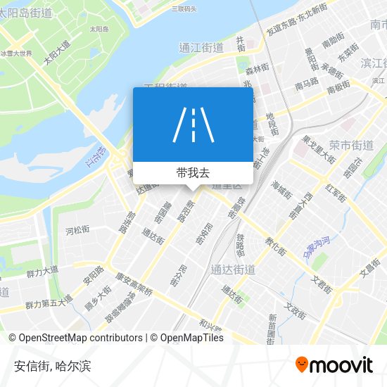安信街地图