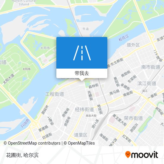 花圃街地图