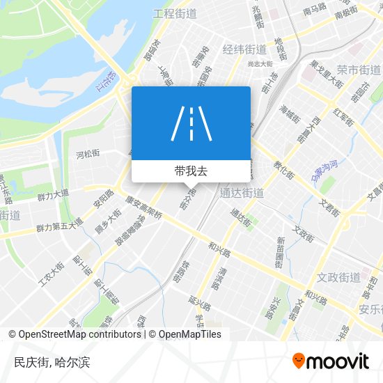 民庆街地图