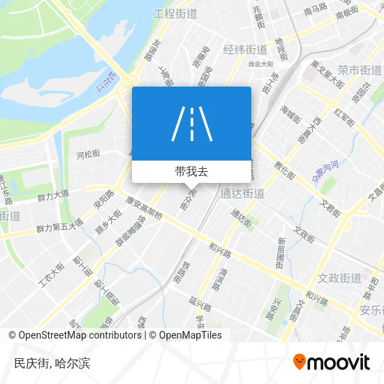 民庆街地图