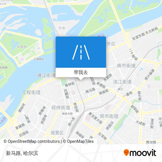 新马路地图