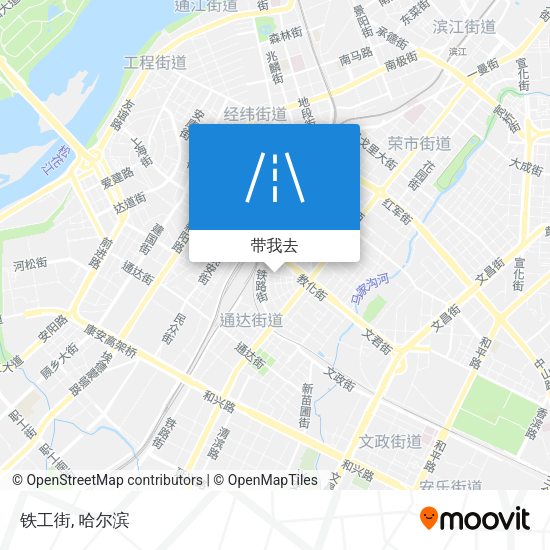 铁工街地图