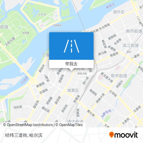经纬三道街地图