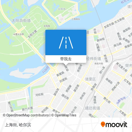 上海街地图