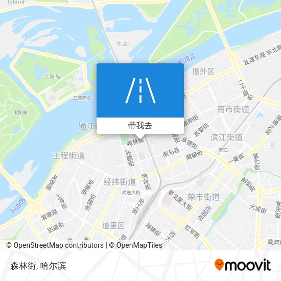 森林街地图