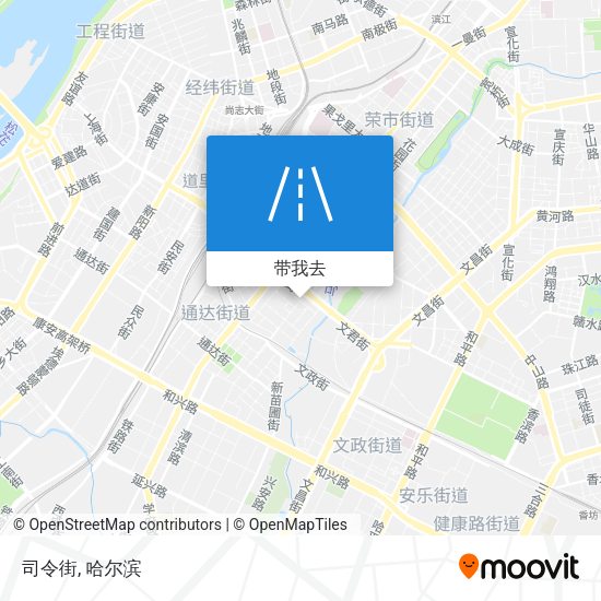 司令街地图