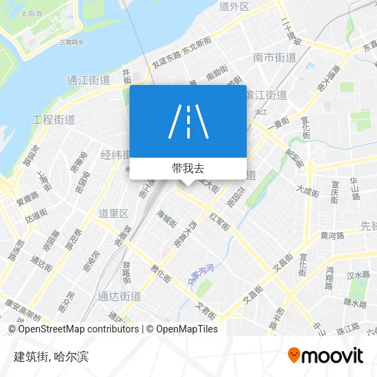 建筑街地图