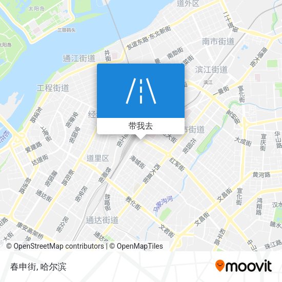 春申街地图