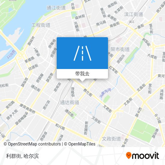 利群街地图
