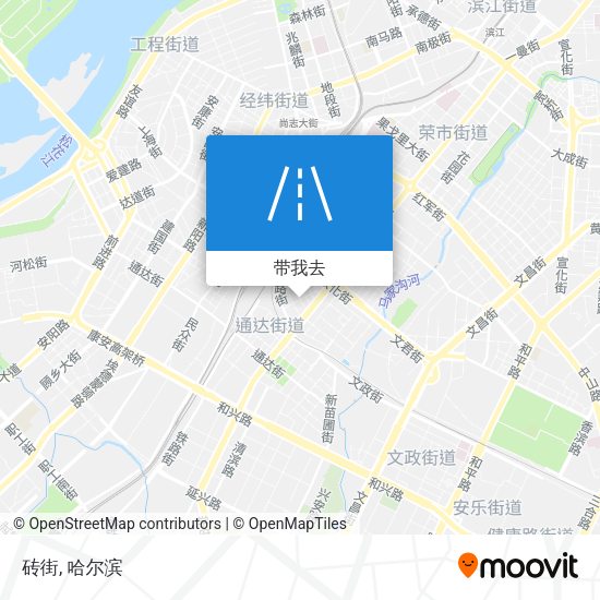 砖街地图