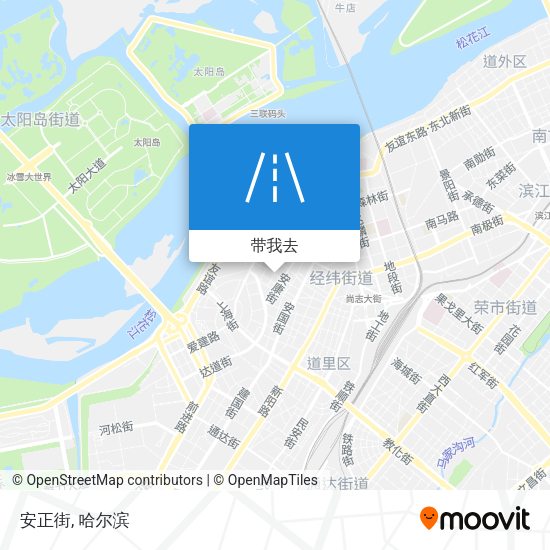 安正街地图