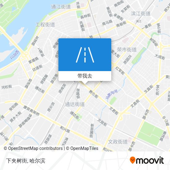 下夹树街地图