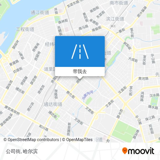 公司街地图