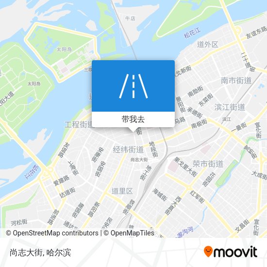 尚志大街地图