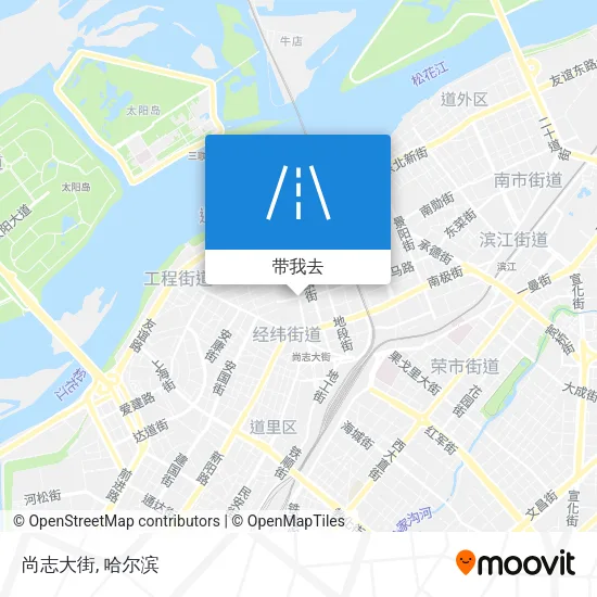 尚志大街地图