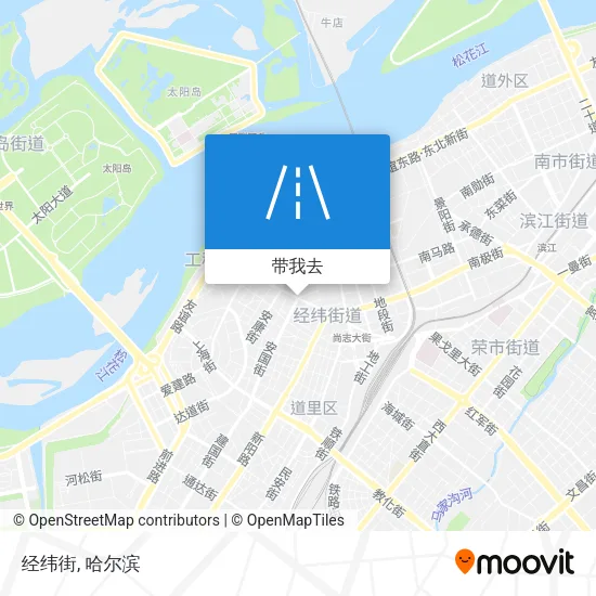 经纬街地图