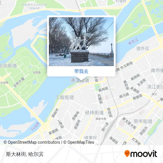 斯大林街地图