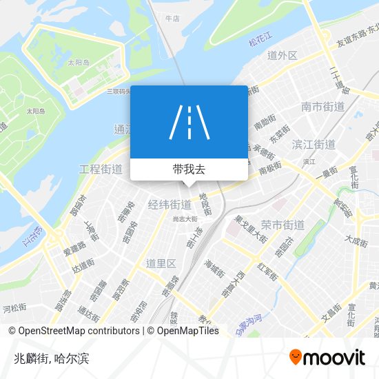 兆麟街地图