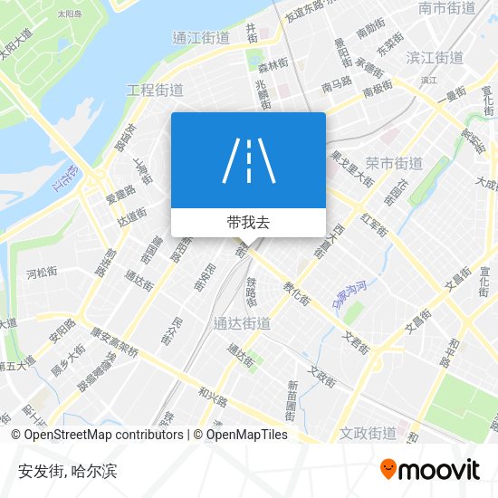 安发街地图