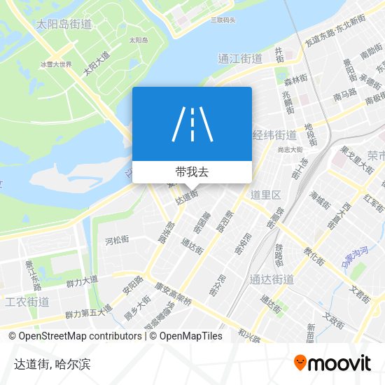 达道街地图