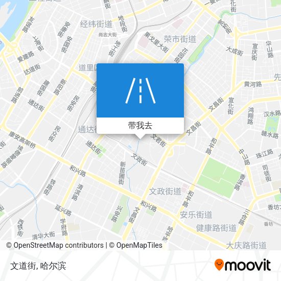 文道街地图