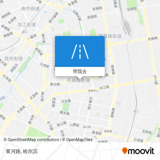 黄河路地图