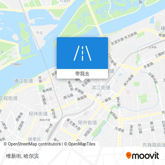维新街地图