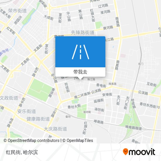 红民街地图